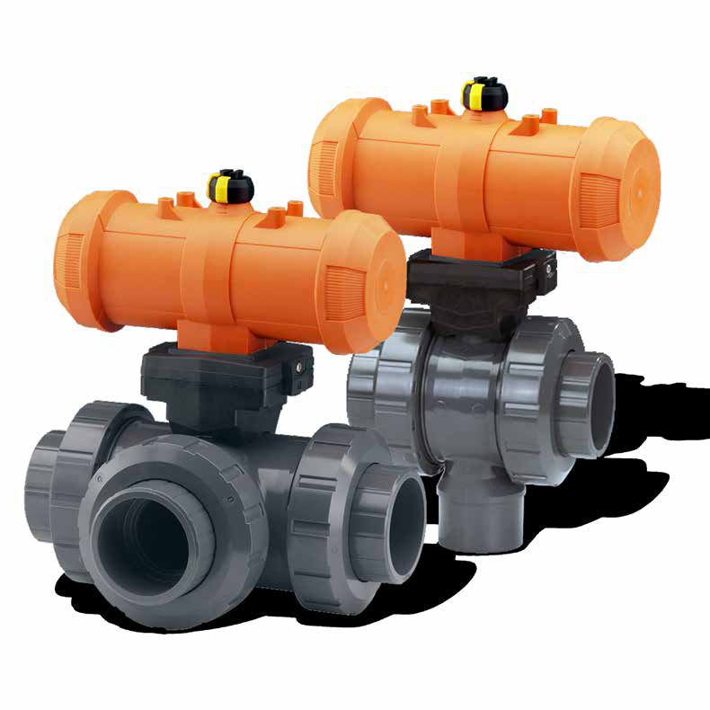 BALL VALVE 285 L-H ABS/EPDM DA 16